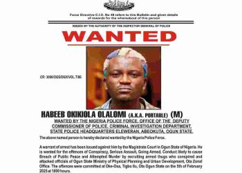 Police declares singer Portable wanted for allegedly ass@ulting Ogun govt officials