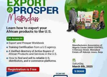 Unlock U.S. Market Opportunities! Join Free Export & Prosper Masterclass in Lagos – Tomorrow!