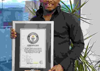 Nigerian Fashion Designer Sets Guinness World Record by Sewing Nonstop for 106 Hours