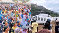 How Natasha Arrived Kogi in White Helicopter Despite Ban, Gets Sparking Cheers