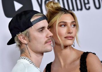 Justin Bieber and his wife