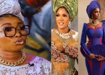 Lizzy Anjorin and Iyabo Ojo