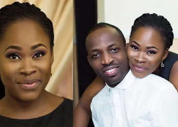 Dunsin Oyekan and his late wife