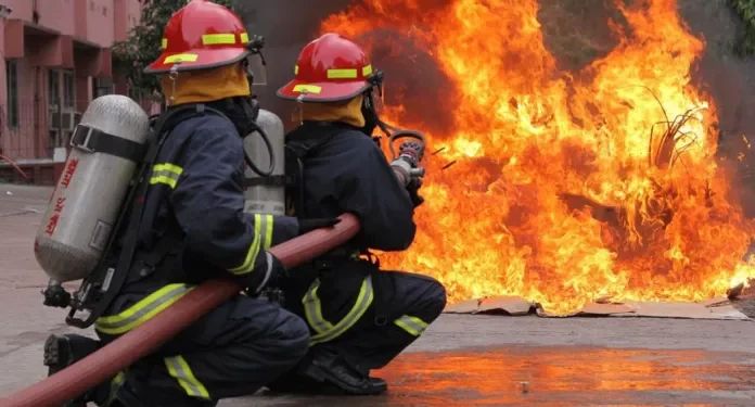 Fire guts Ifako-Ijaiye General Hospital in Lagos
