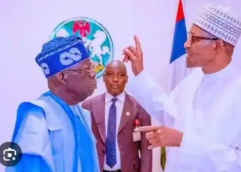 Bola Tinubu and Muhammadu Buhari