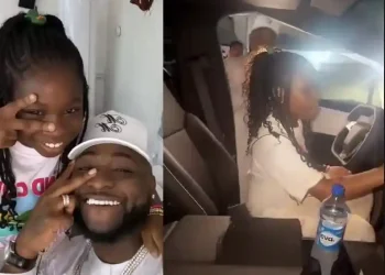 Davido Reunites with His Daughter After Over Two Years, Tells Cubana Chief Priest