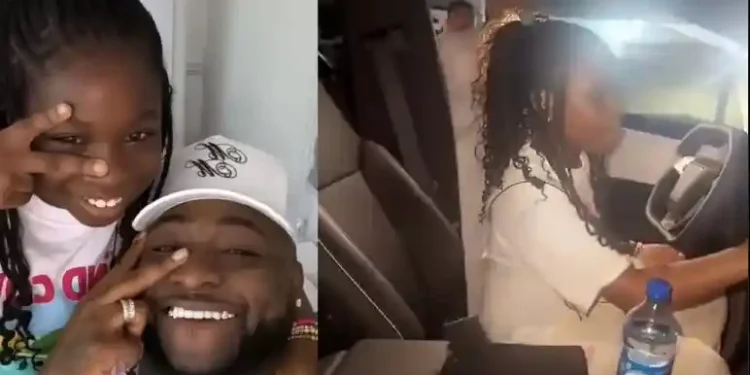 Davido Reunites with His Daughter After Over Two Years, Tells Cubana Chief Priest