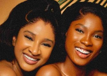 Adesua Etomi and Jemima Osunde