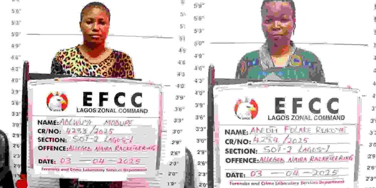 Female Ex-Convict, One Other Woman Bag a Year Jail Term for Hawking Naira Notes in Lagos