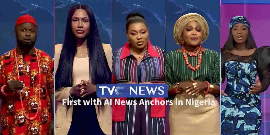 TVC Communications Unveils Country's First AI News Anchors