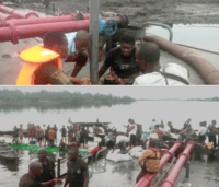RIVERS BOAT MISHAP: Navy Rescues 99 Passengers