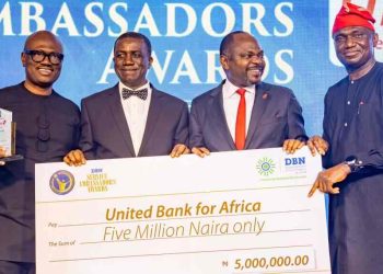 UBA Shines Bright at DBN Awards 2025, Reaffirming Its Commitment to Empowering MSMEs in Nigeria