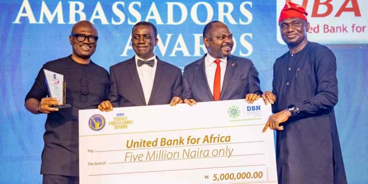 UBA Shines Bright at DBN Awards 2025, Reaffirming Its Commitment to Empowering MSMEs in Nigeria
