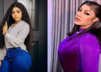 Angela Okorie and Regina Daniels