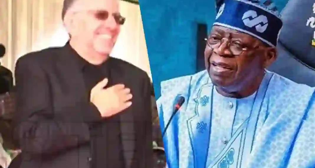 Bola Tinubu and Alex Zingman