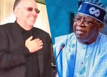 Bola Tinubu and Alex Zingman