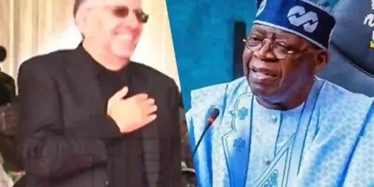 Bola Tinubu and Alex Zingman