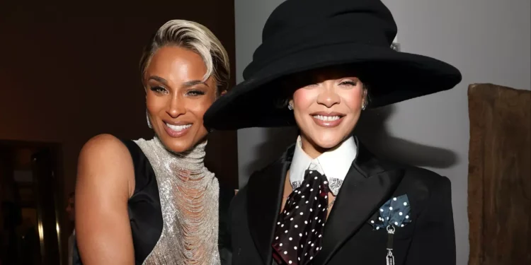 Ciara and Rihanna