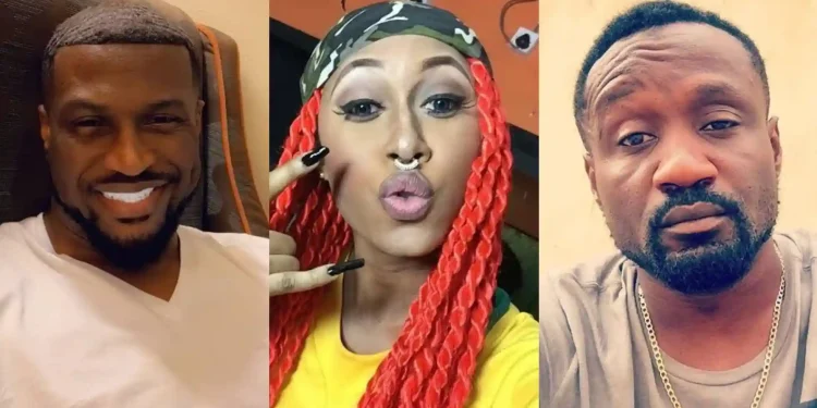 Cynthia Morgan, Peter Okoye and Jude Okoye