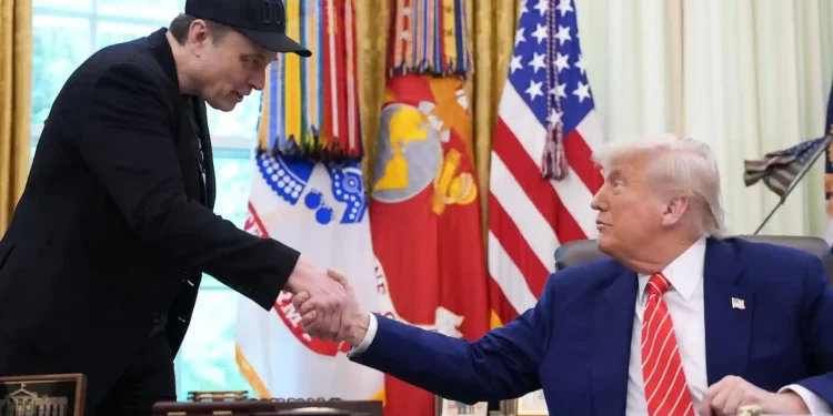 Elon Musk and Donald Trump