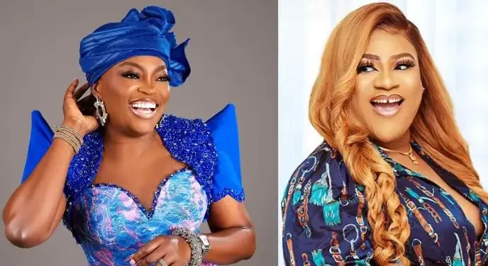 Funke Akindele and Nkechi Blessing