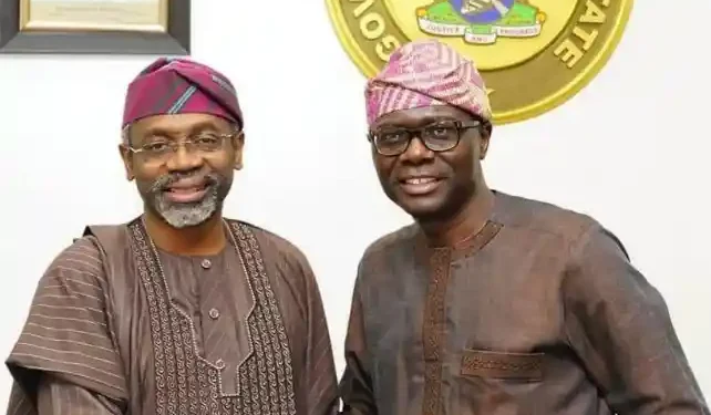 Governor Babajide Sanwo-Olu And Femi Gbajabiamila