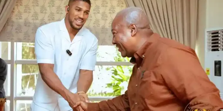 Nigerians Lie to Me About Ghana - Anthony Joshua tells Ghana President After Being Offered Citizenship, Ambassadorship