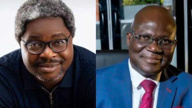 Reuben Abati and Lere Olayinka