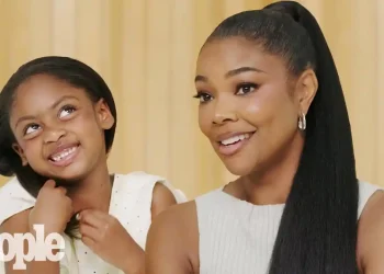 Gabrielle Union and her daughter