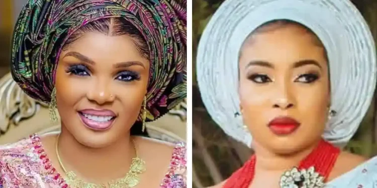 Iyabo Ojo and Lizzy Anjorin