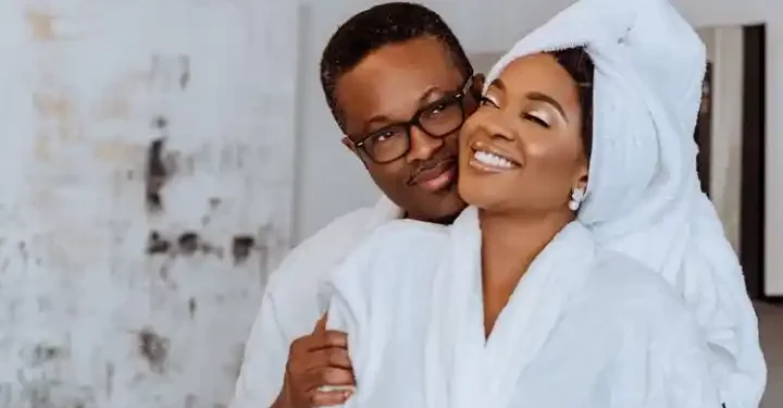 Omoni Oboli and her husband