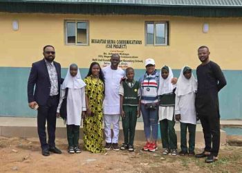 Megastar Media Communications Donates Ultra-Modern Solar-Powered Toilet Facility to Junior Secondary School, Sokale Dutse Alhaji, Abuja