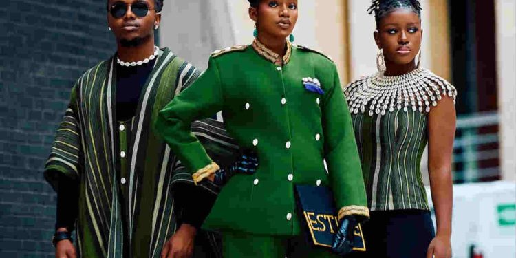House of Estree Makes Electrifying Debut at African Fashion Week London with Inconic Afro-Military Collection