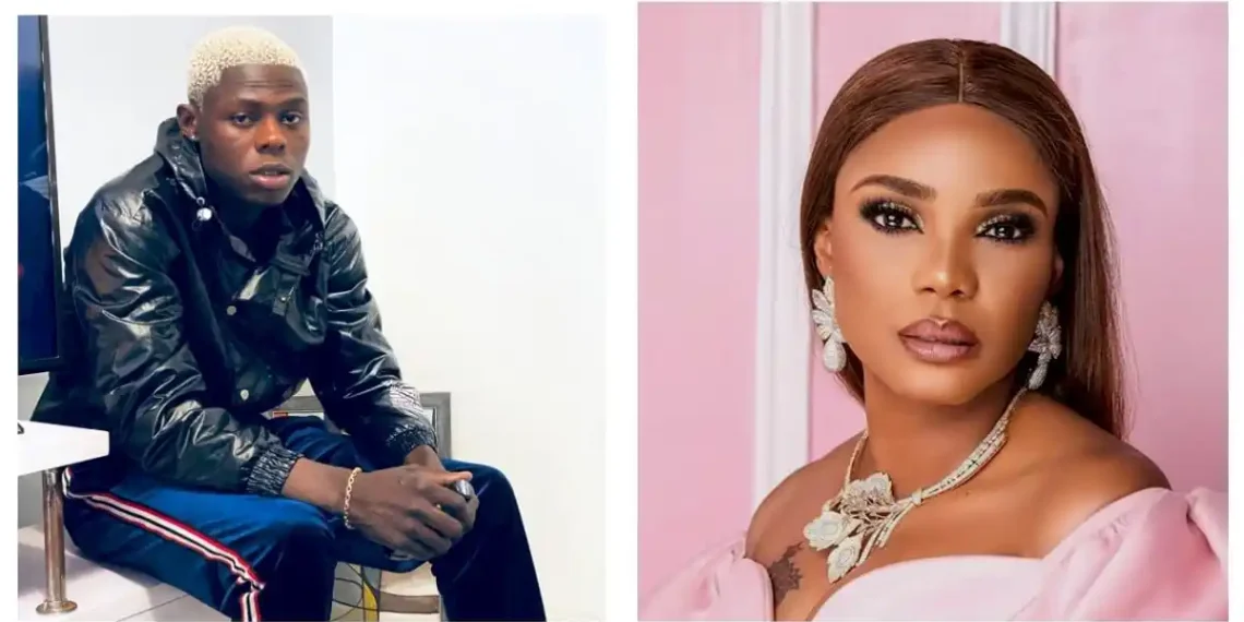 Mohbad and Iyabo Ojo