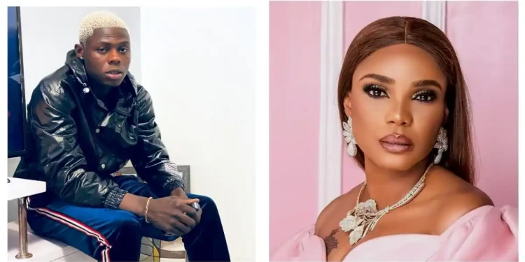 Mohbad and Iyabo Ojo