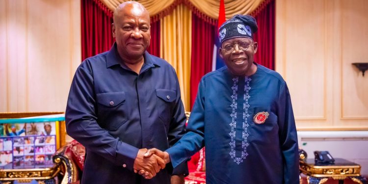 President John Mahama and Bola Tinubu