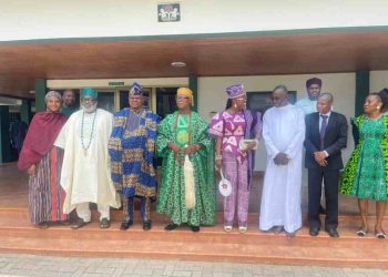 Owa Ajero of Ijero Kingdom, Oba Adewole, Pays Courtesy Visit to Nigerian High Commission in Ghana
