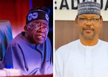Bola Tinubu and Salihu Abdullahi Dembos