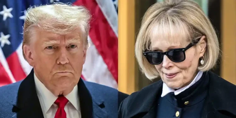Donald Trump and E. Jean Carroll