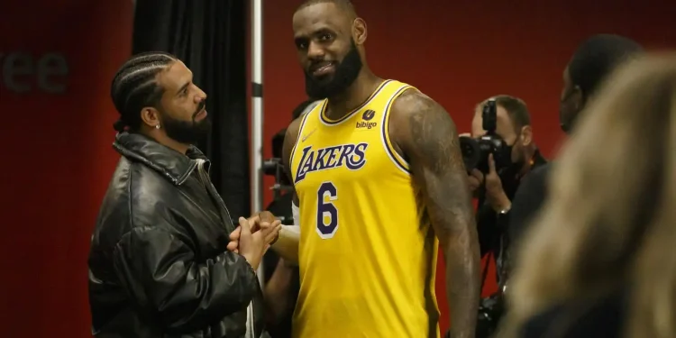 Drake and Lebron James
