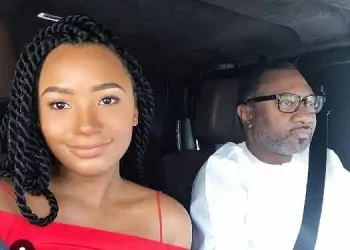 Femi Otedola and Temi Otedola
