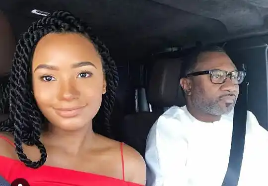 Femi Otedola and Temi Otedola