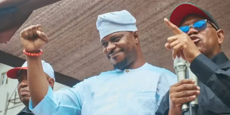 Gbadebo Rhodes-Vivour and Peter Obi