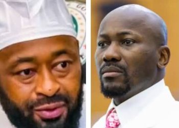 Umaru Bago and Apostle Suleman