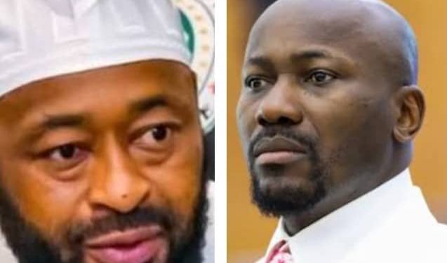 Umaru Bago and Apostle Suleman