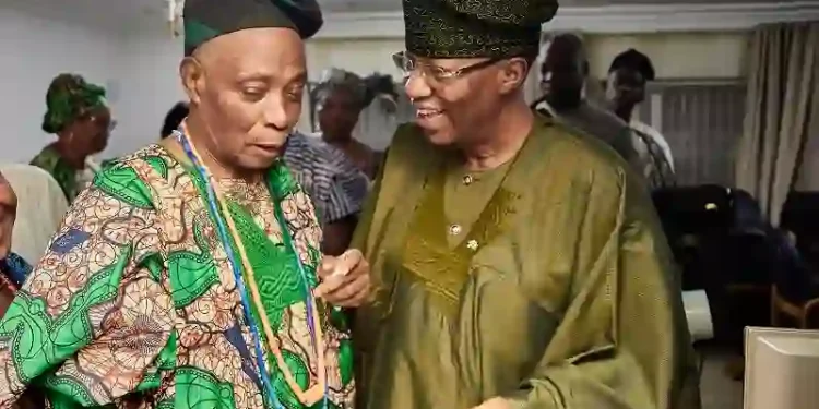 Otunba Gbenga Daniel Congratulates Oba Rashidi Ladoja Ahead of Coronation as 44th Olubadan of Ibadanland
