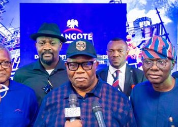 Aliko Dangote and Godswill Akpabio