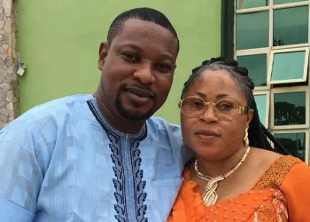 Dare Melody and his late wife