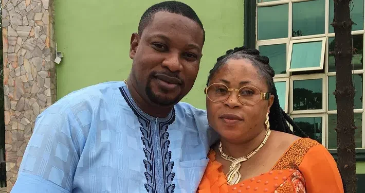 Dare Melody and his late wife