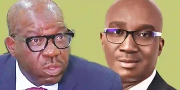 Godwin Obaseki and Monday Okpebholo